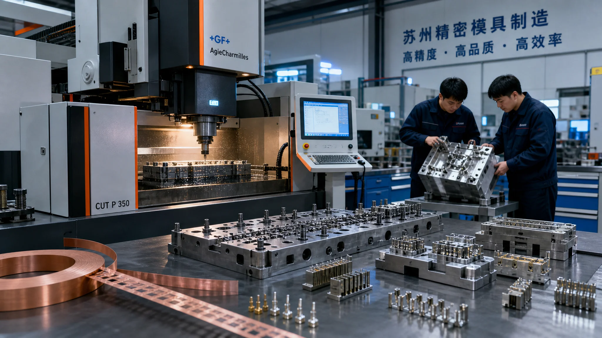 苏州模具公司怎么选？精密冲压连接器注塑的实力门道一次看懂