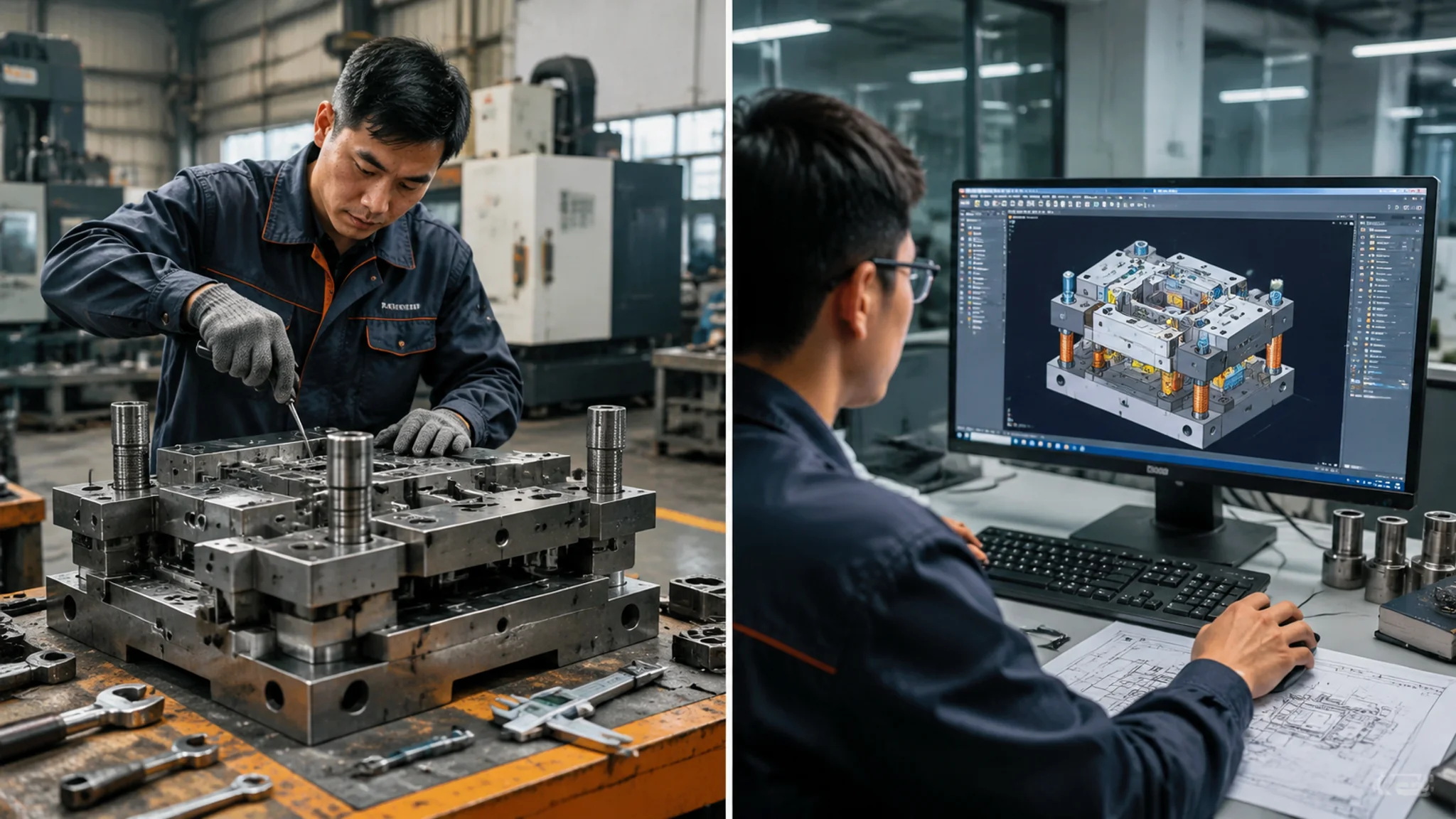 贵阳模具招聘行情怎么样？模具设计师与钳工的薪资实情