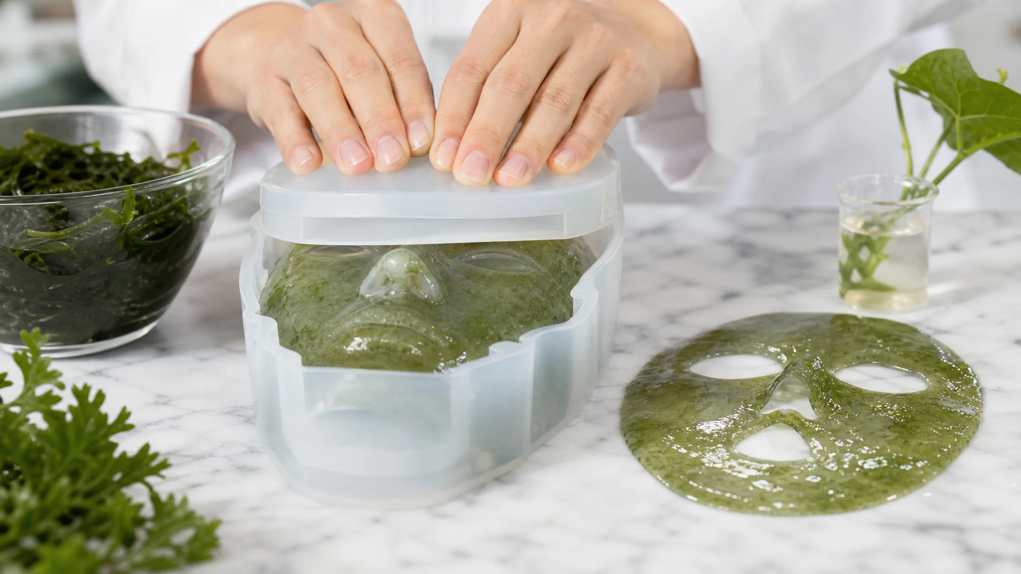 海藻面膜模具怎么用？硅胶模压制与脱模的实操细节