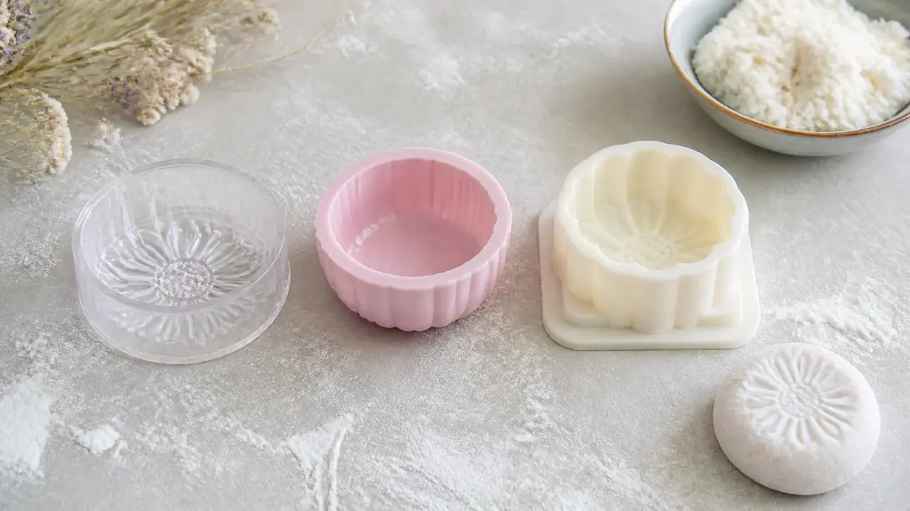 雪媚娘模具用什么好？圆模、半球模和一次成型的脱模技巧