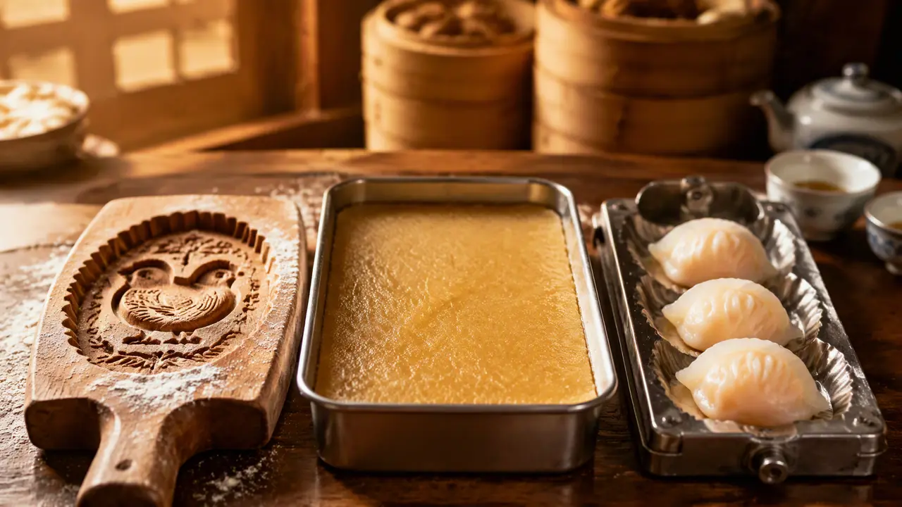 面点模具怎么选怎么用？广式茶楼点心印模的门道一次讲透