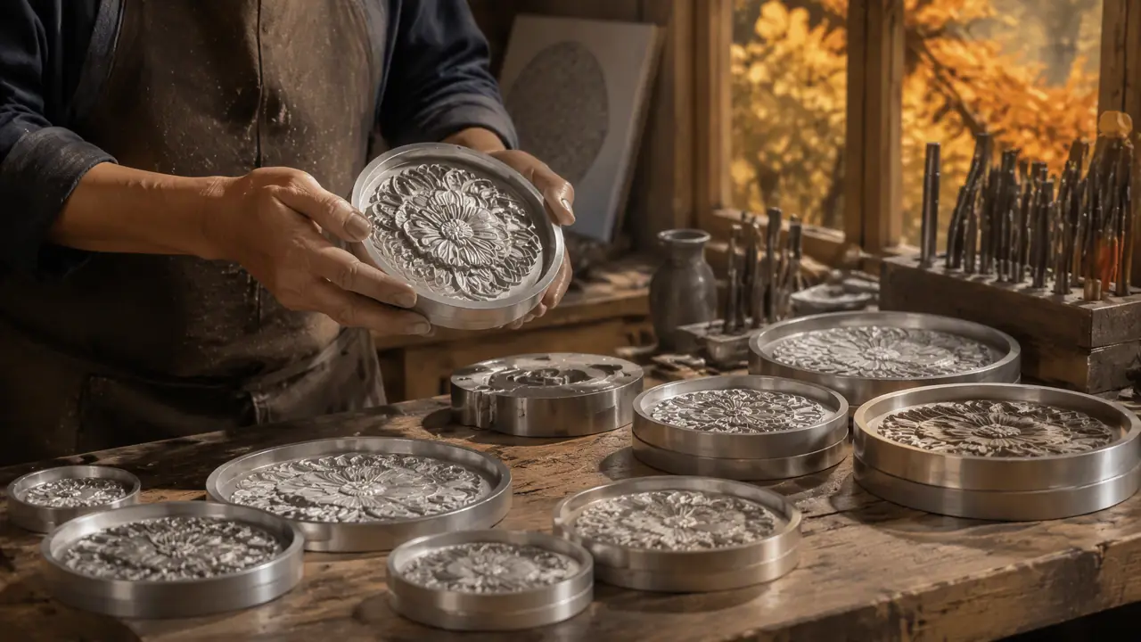 找厂制作月饼模具全流程：花片设计费、起订量与交期一笔算清