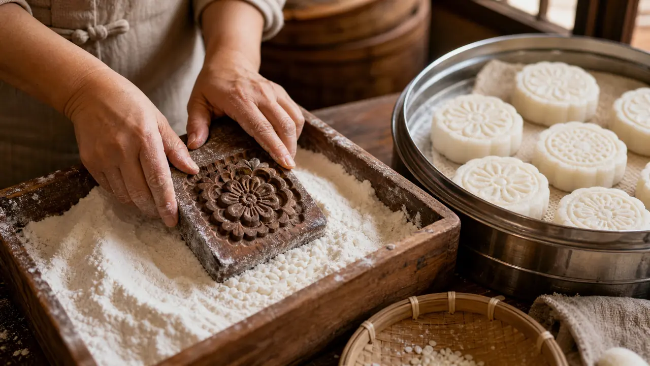 松糕模具怎么选怎么用？米粉含水量和压模力道才是关键
