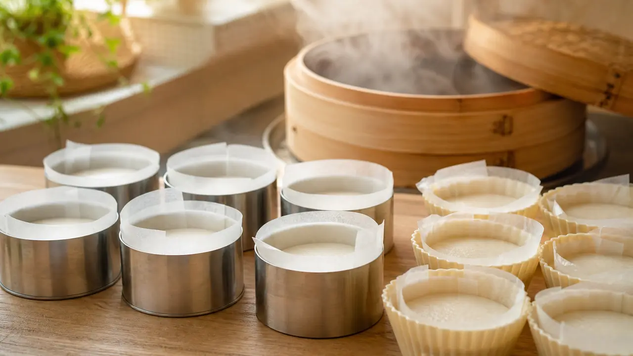 发糕模具怎么选？深度预留、材质和垫纸防粘一次讲透