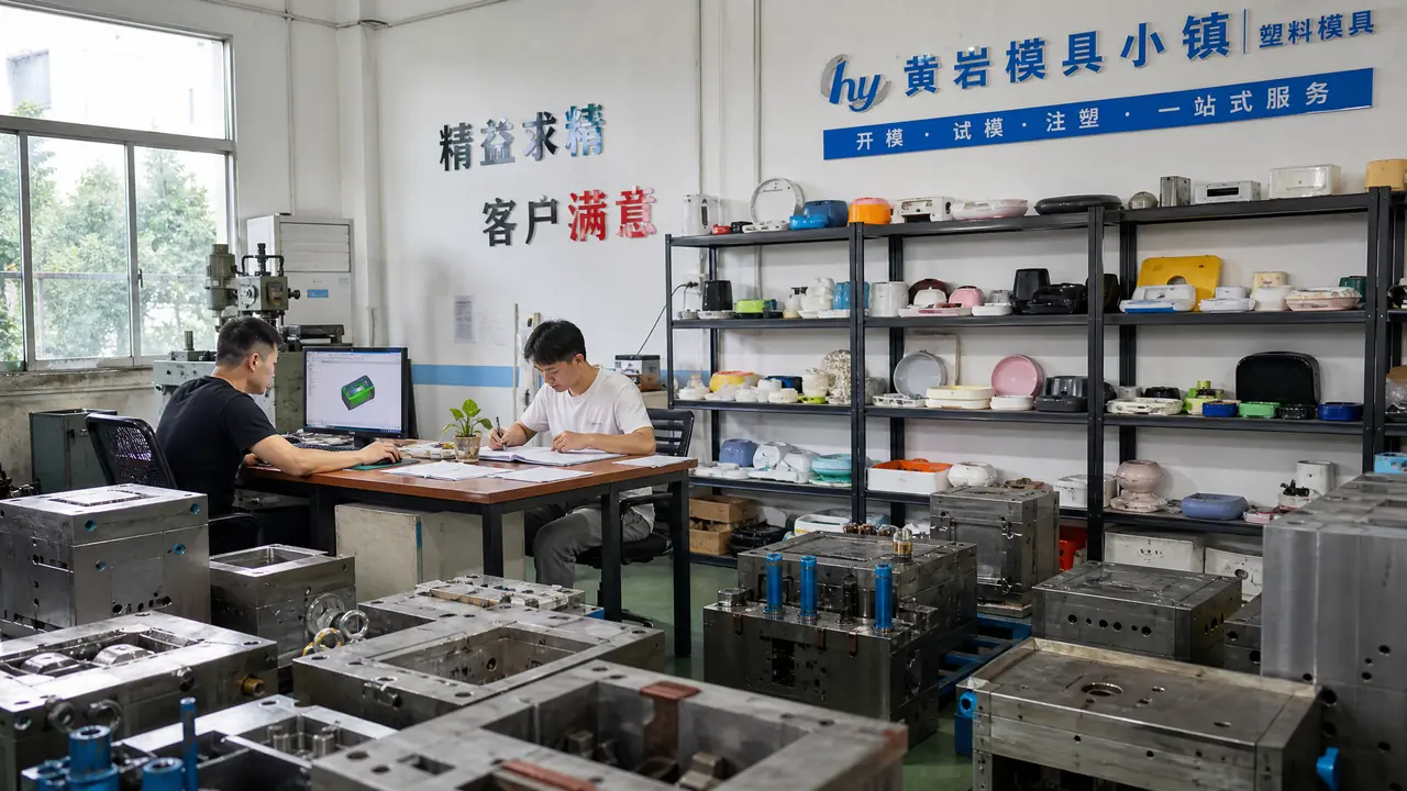 台州注塑模具在哪开最顺？黄岩路桥临海分工与打样门道