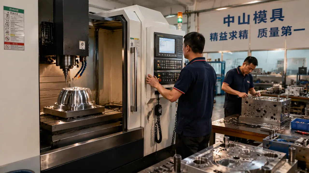 中山塑胶模具两条线怎么分工？灯饰模吃款式家电模吃稳定，发单别放错地方