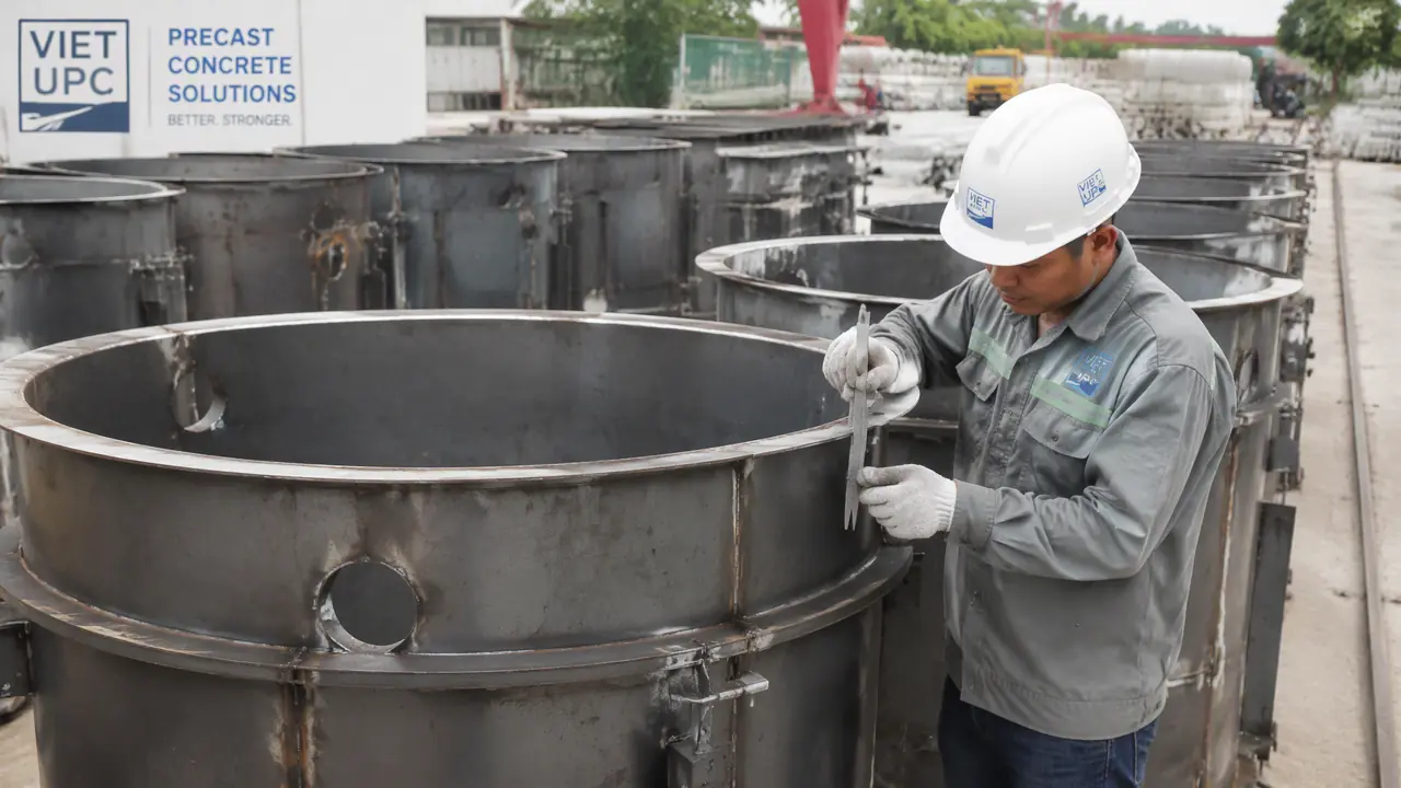 水泥检查井模具怎么选？钢模塑模差价与验收门道一次讲透