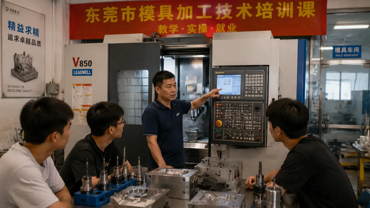 东莞模具培训去哪报？横沥长安产业带培训班的实底