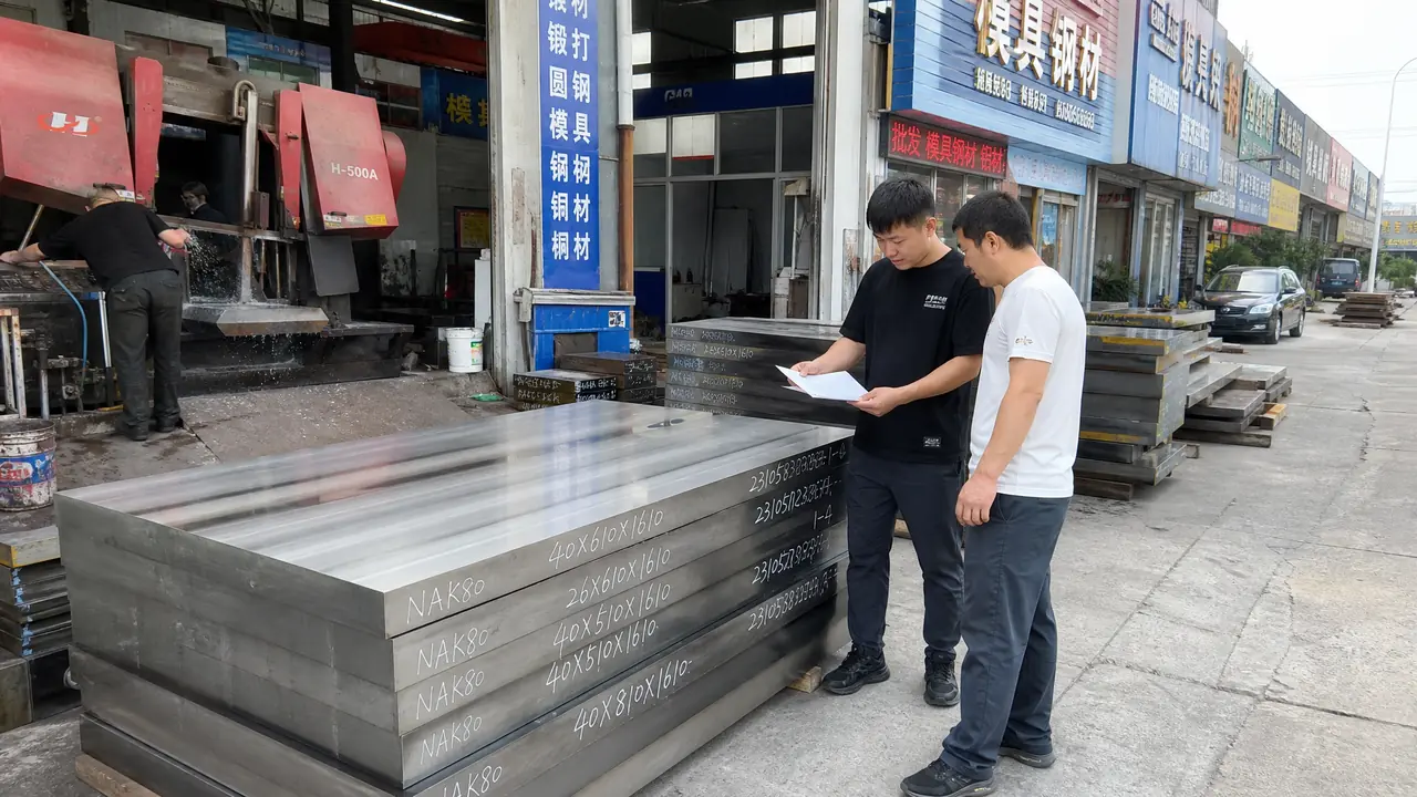 东莞模具钢去哪买？长安横沥料行分布与拿料避坑实录
